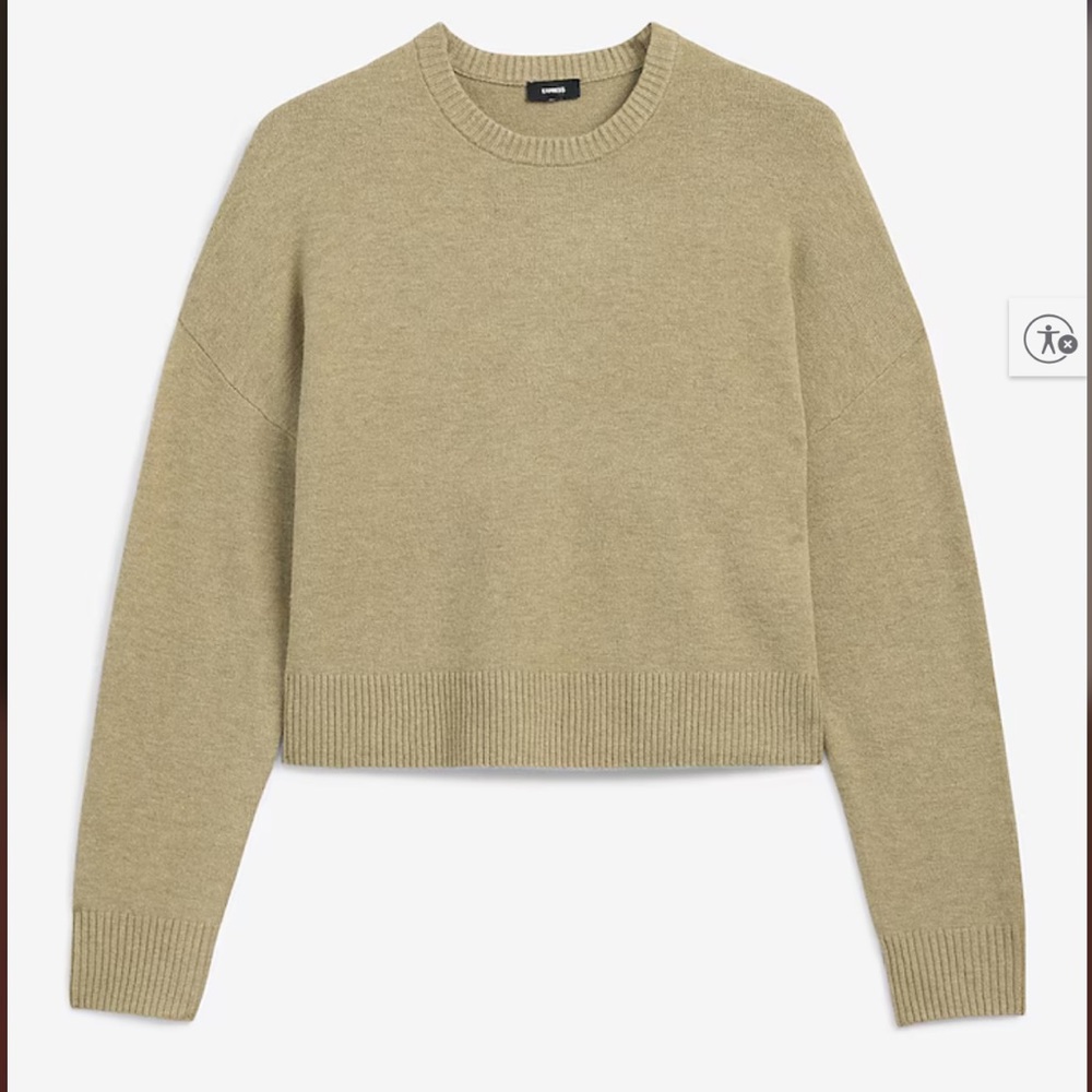 NWOT • Express • Ultrasoft Relaxed Crew Neck Sweater